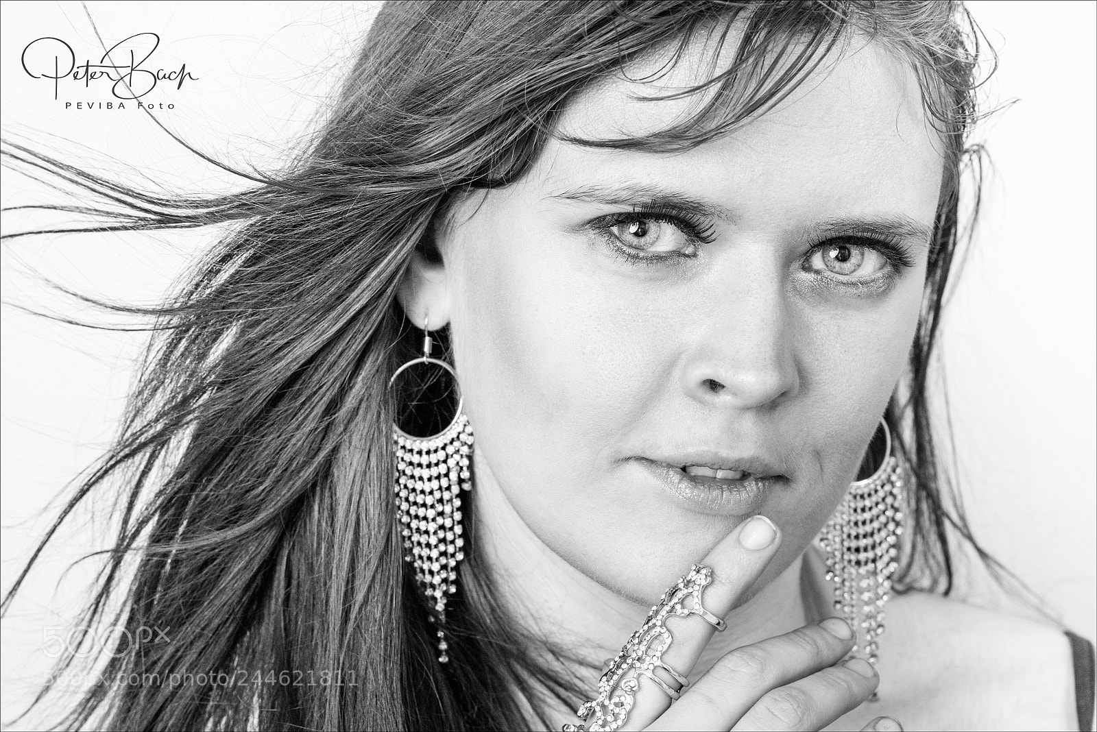 Nikon D800 sample photo. Portrait of sandy (bw) photography