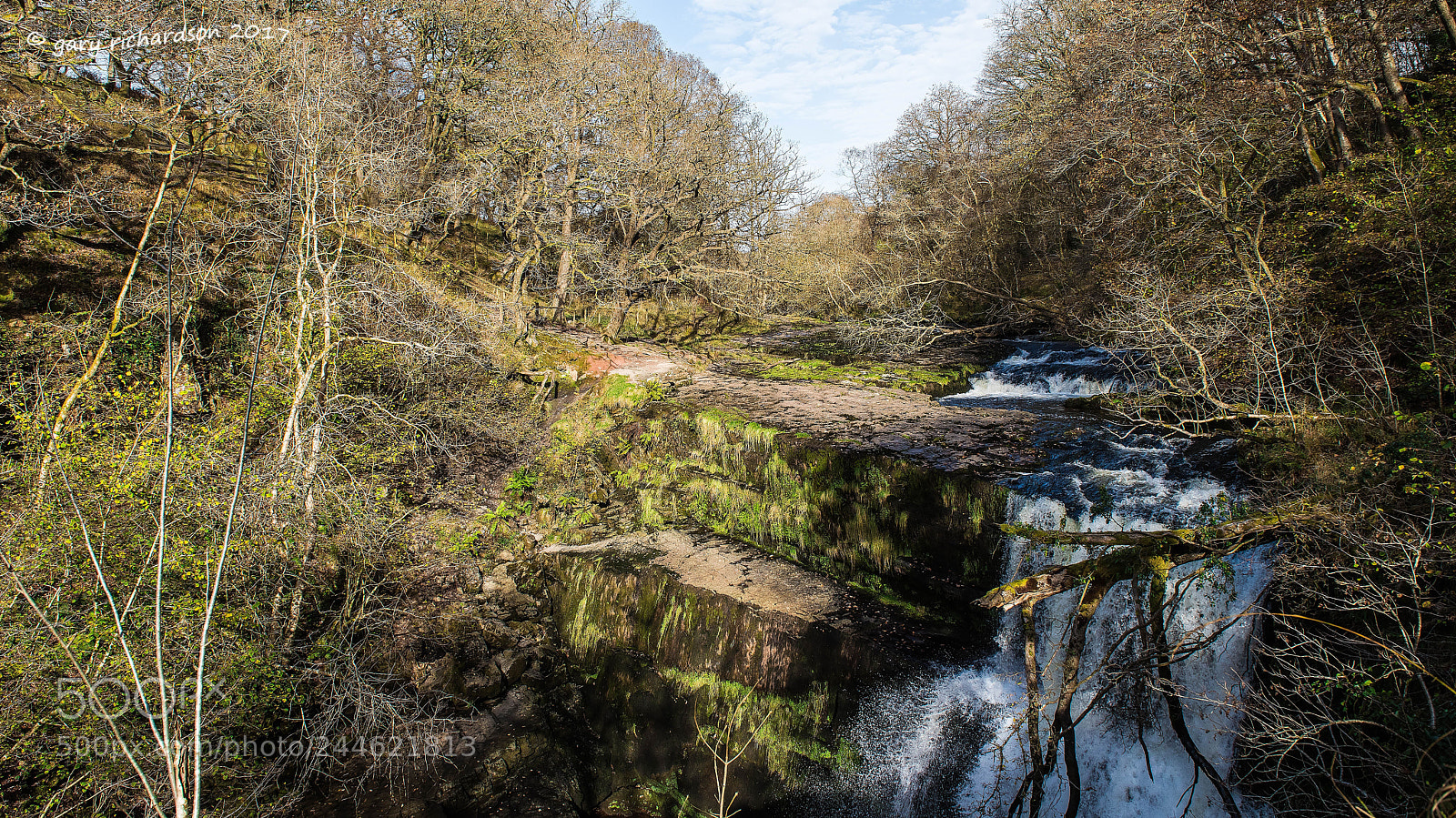 Nikon D810 sample photo. Four waterfalls - ystradfellte photography