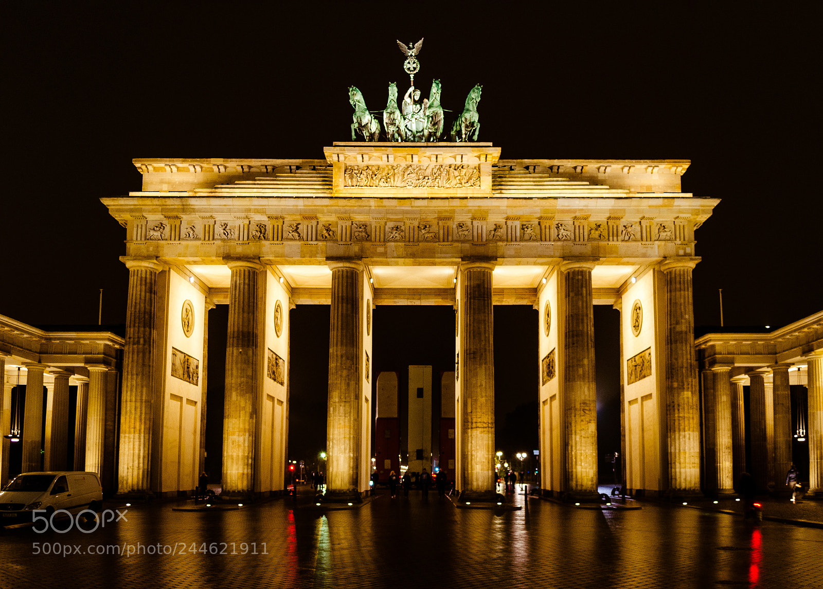 Nikon D5100 sample photo. Brandenburg gate photography