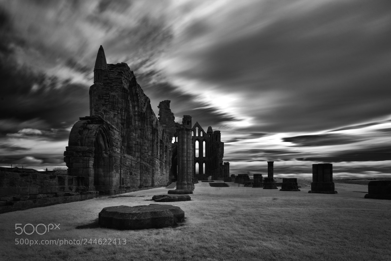 Sony a7R sample photo. Ruin photography