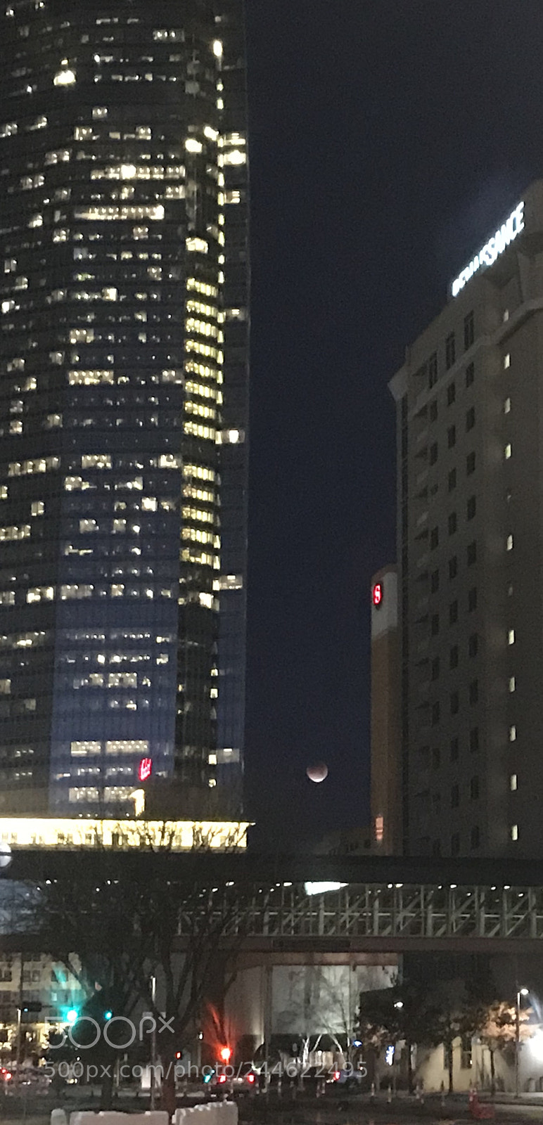 Apple iPhone 7 sample photo. Super blue blood eclipse photography