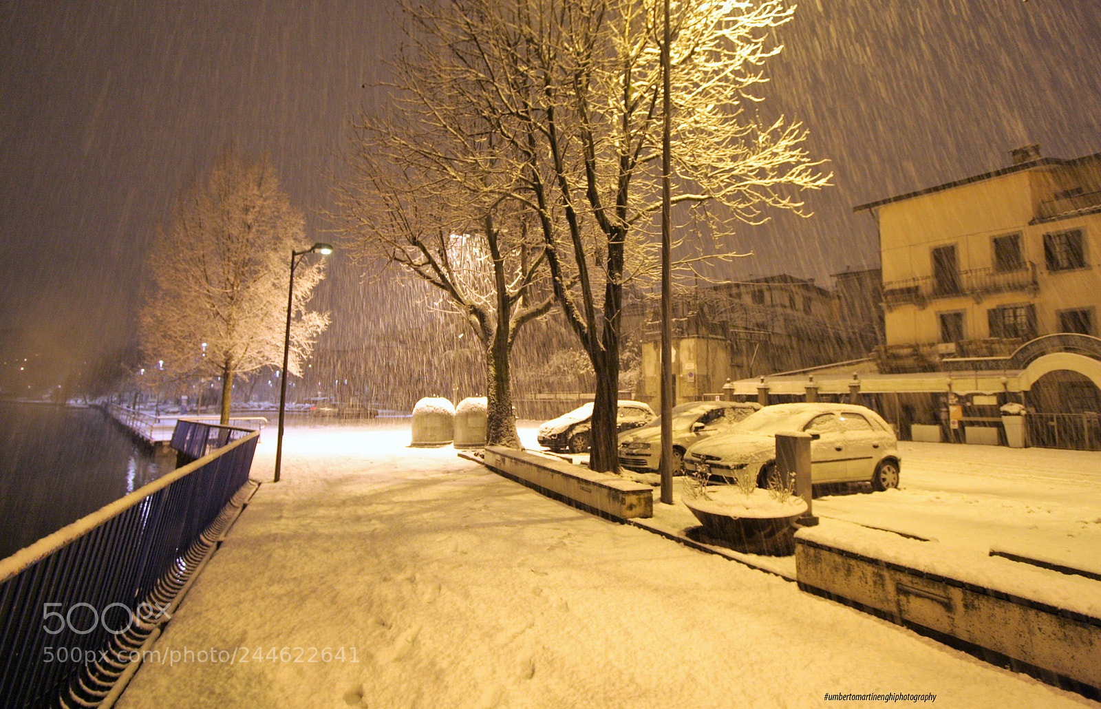 Canon EOS 40D sample photo. Snowfall photography