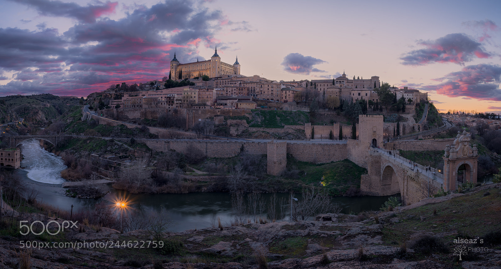 Nikon D7200 sample photo. Panorámica de toledo photography