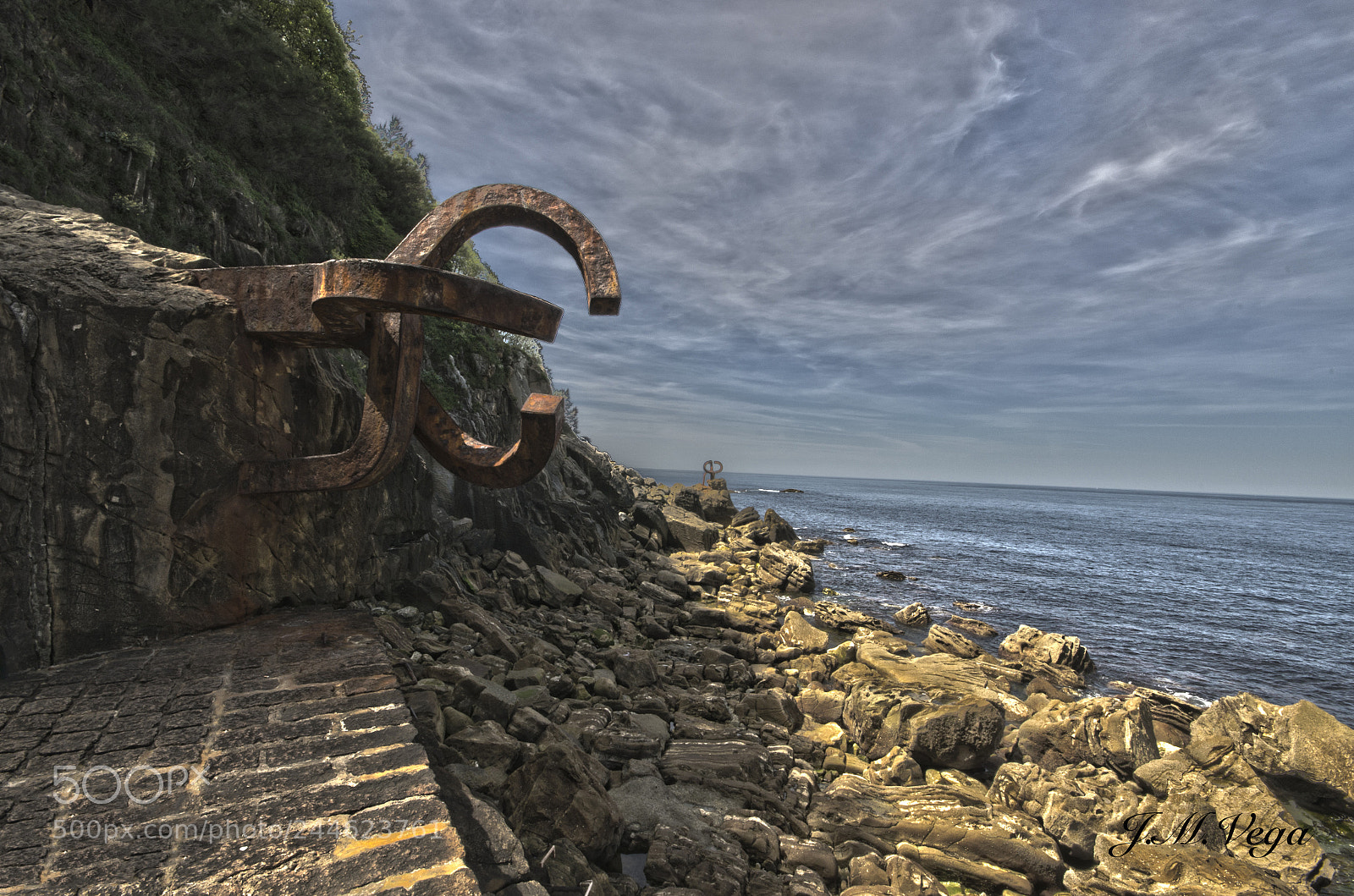 Nikon D5100 sample photo. Peine del viente hdr photography