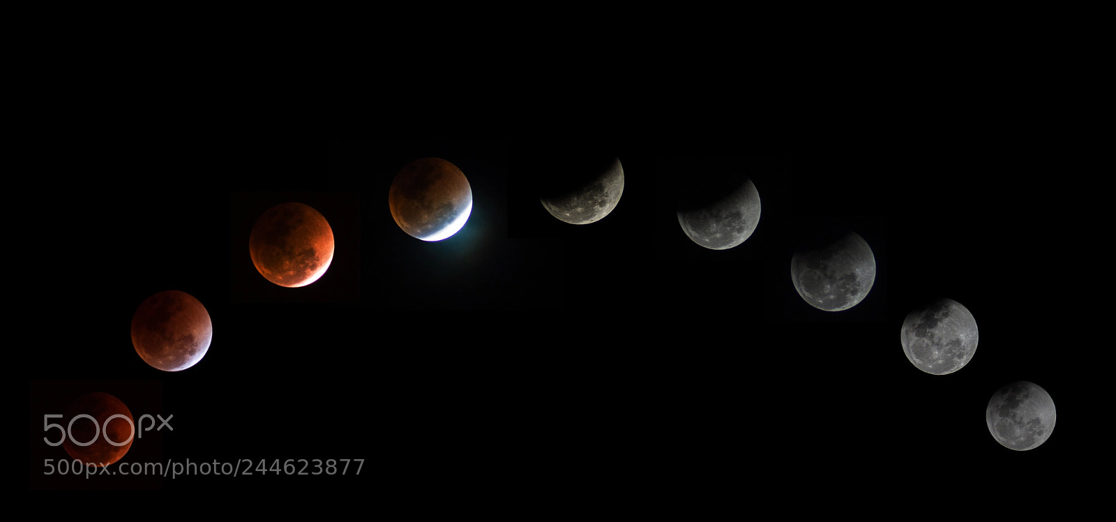 Sony SLT-A58 sample photo. Superbloodredmoon photography
