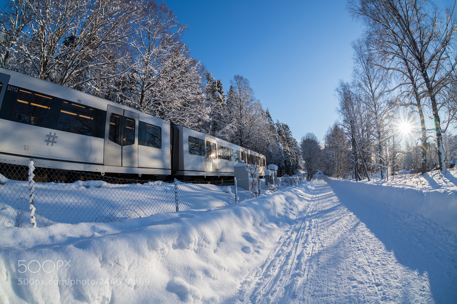 Nikon D850 sample photo. Sunny winterday i photography