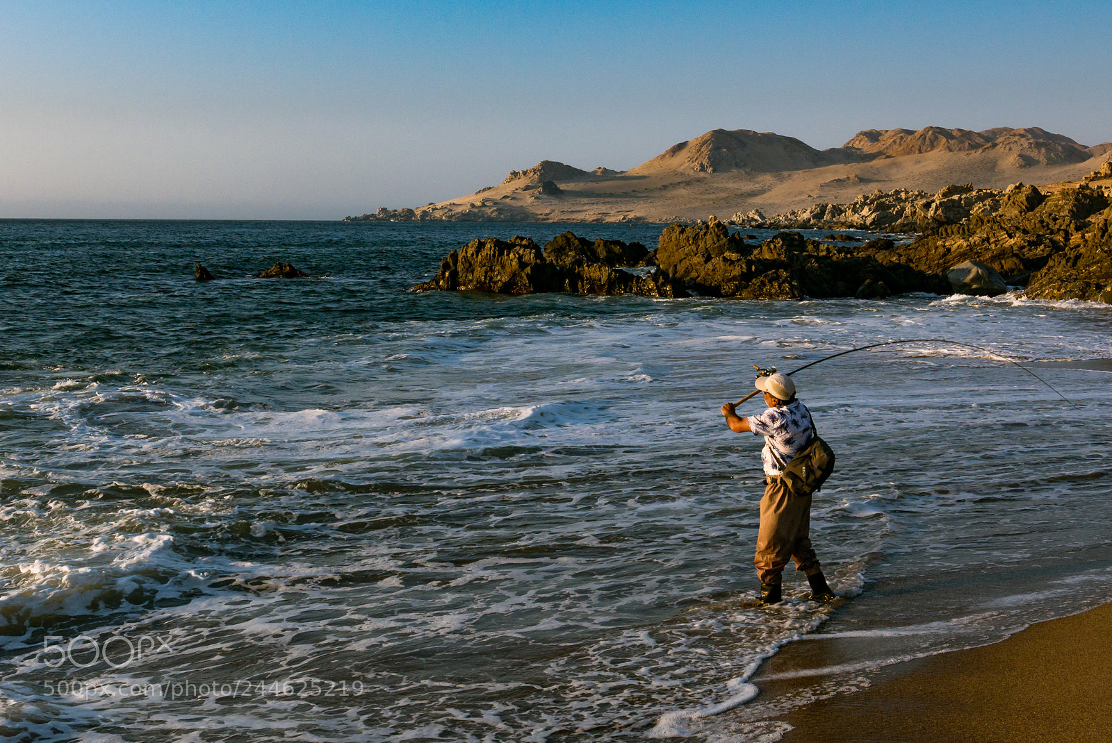 Panasonic Lumix DMC-LX100 sample photo. Fisherman photography