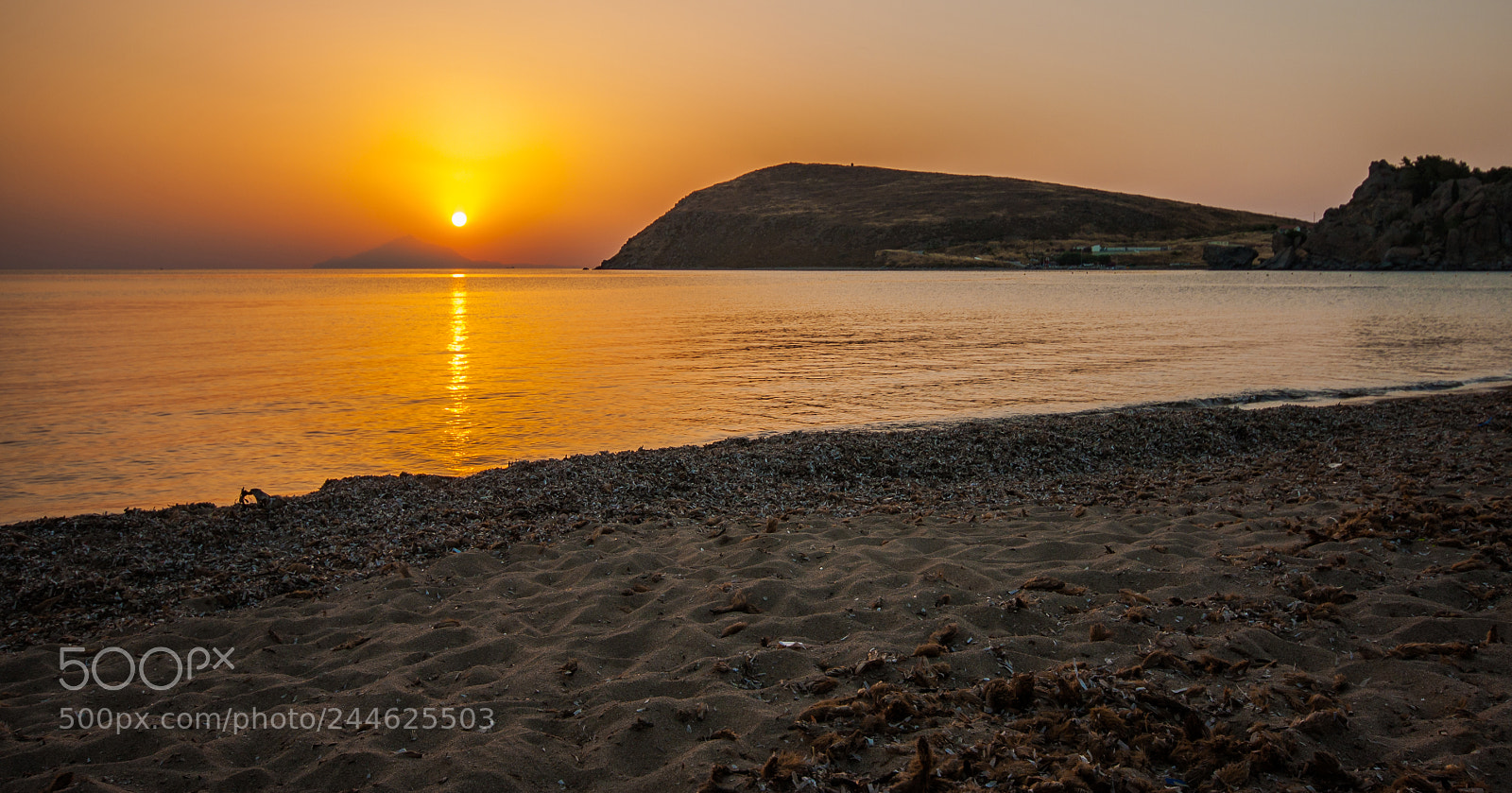 Canon EOS 40D sample photo. Sunset mount athios view photography