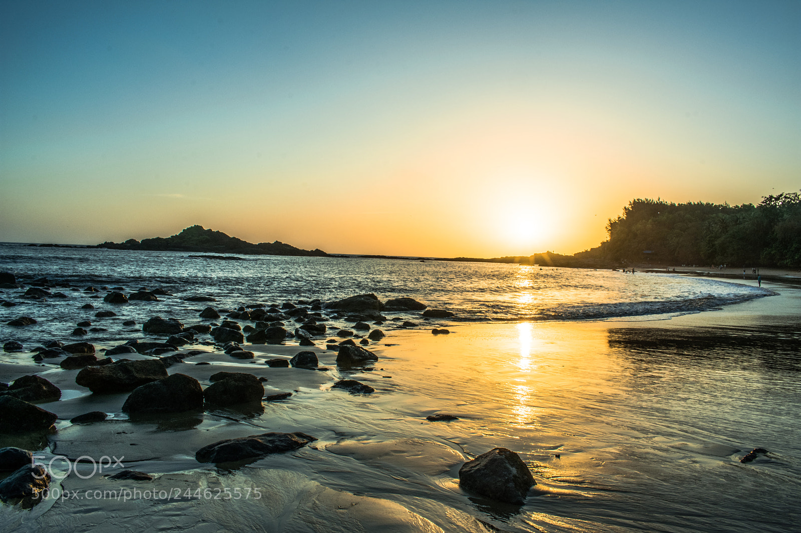 Nikon D3400 sample photo. Sunset at gokarna photography