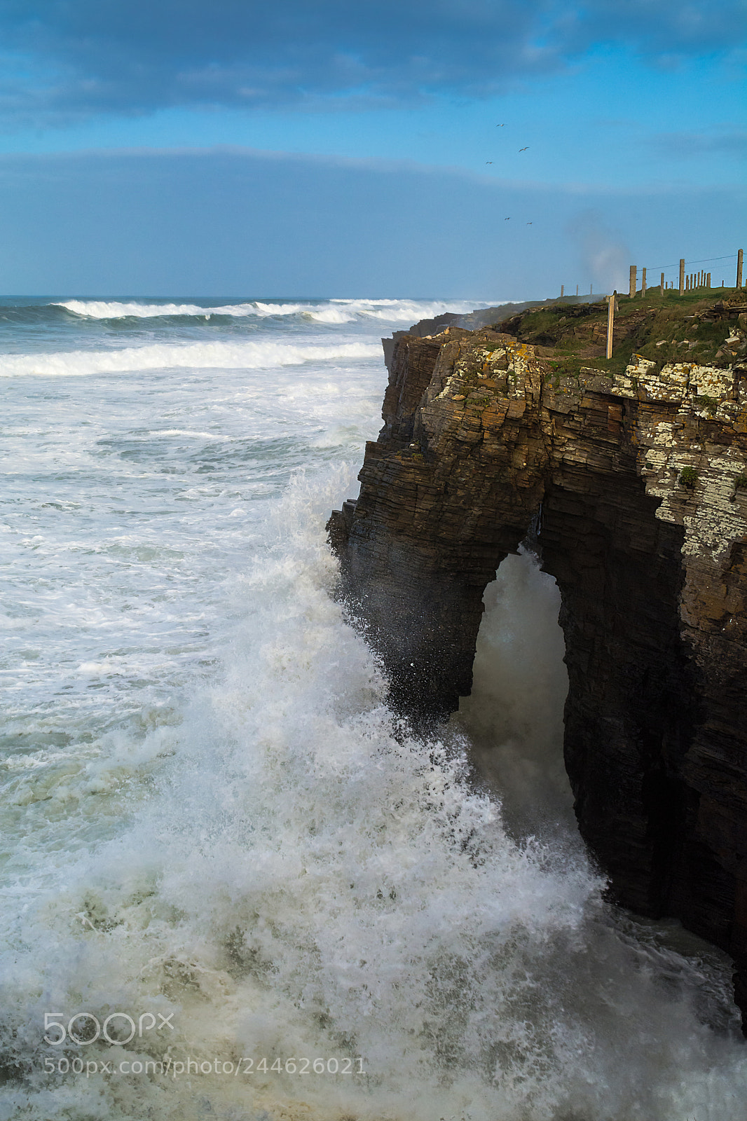 Nikon D7100 sample photo. Olas en las catedrales photography