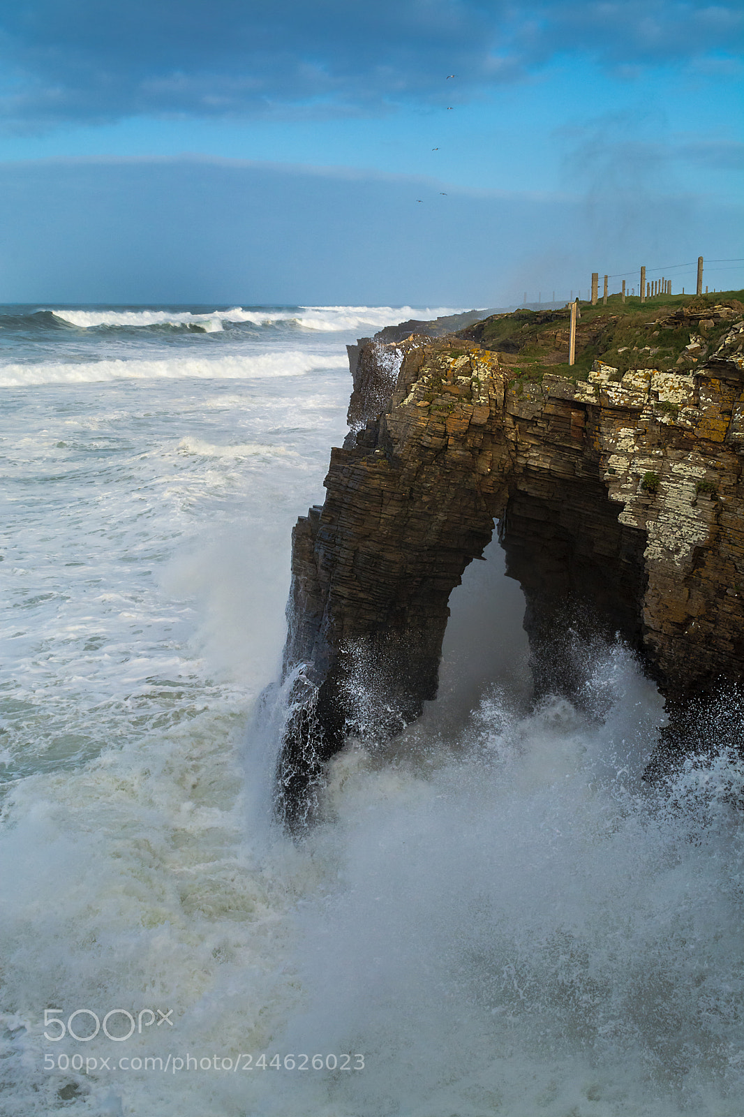 Nikon D7100 sample photo. Olas en las catedrales photography