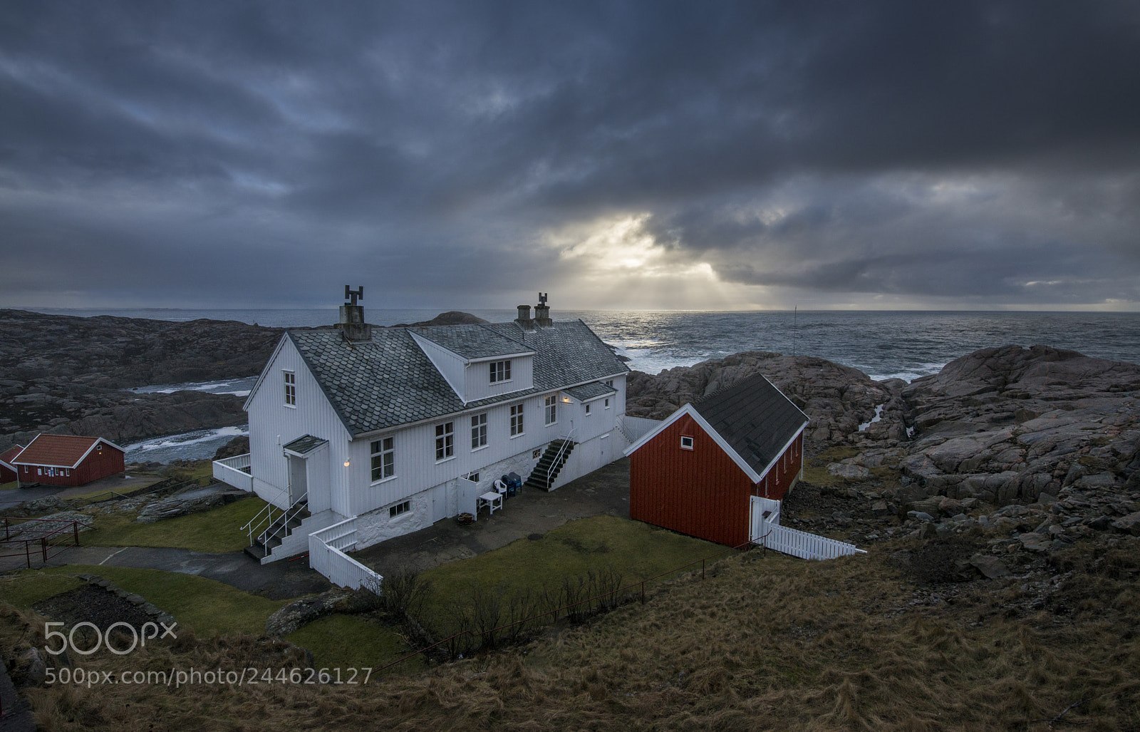 Nikon D800 sample photo. Sunset - lindesnes photography