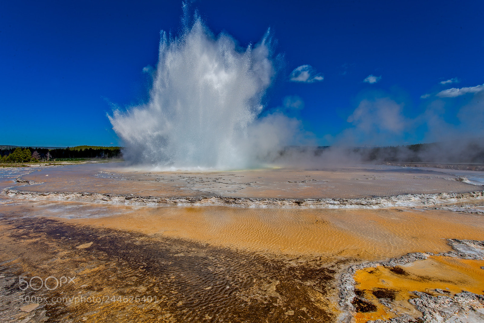 Nikon D600 sample photo. Erupting geyser photography