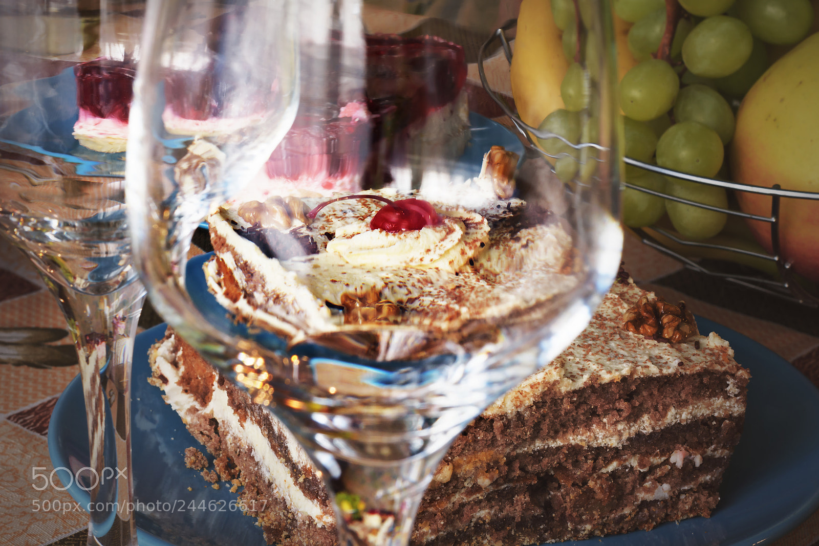 Nikon D7200 sample photo. Tiramisu cake photography