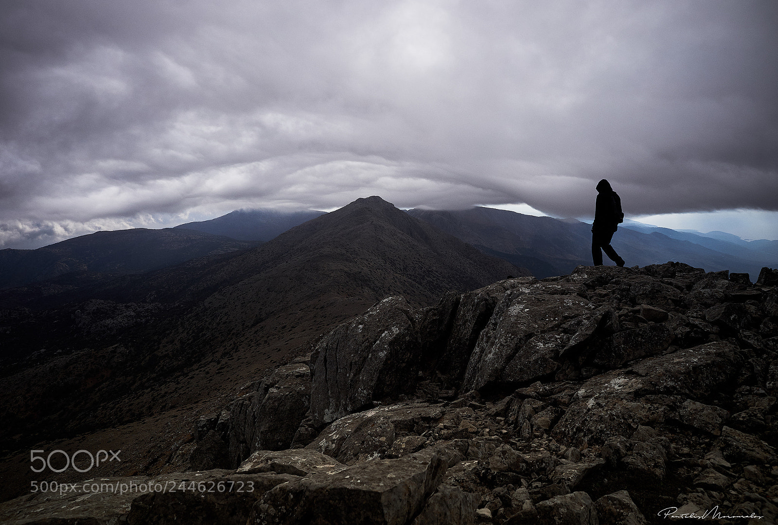 Olympus OM-D E-M1 sample photo. Alone in the mountain photography