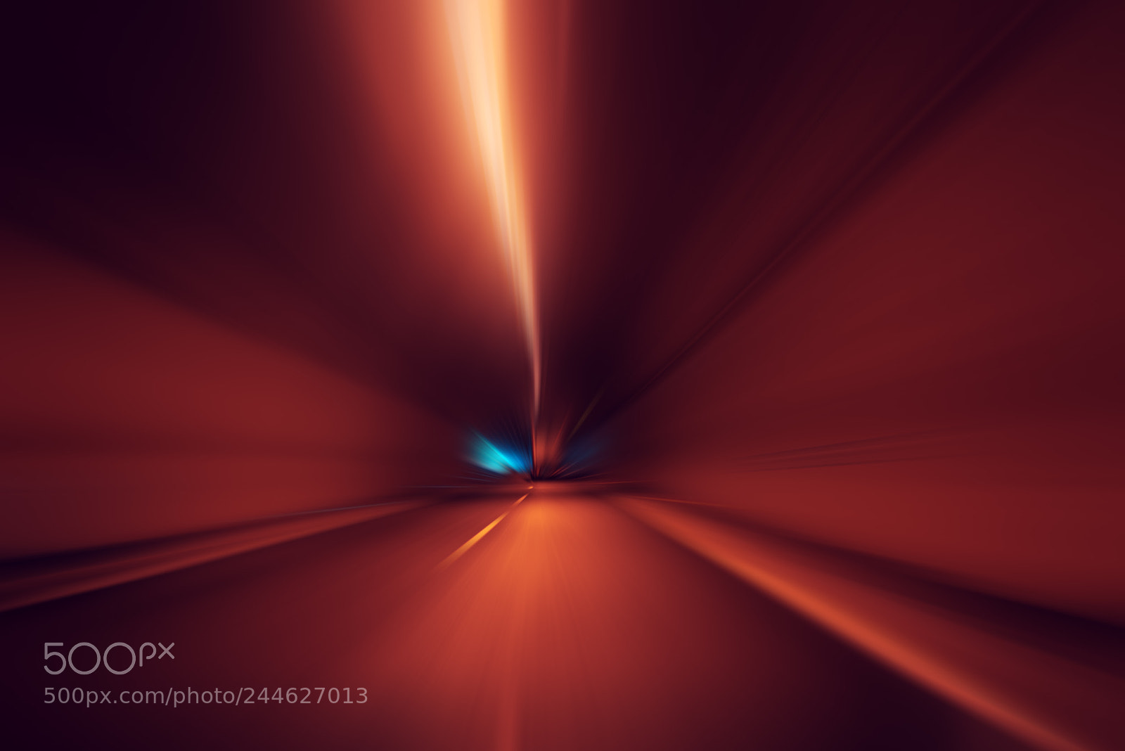 Nikon D810 sample photo. Abstract tunnel background photography