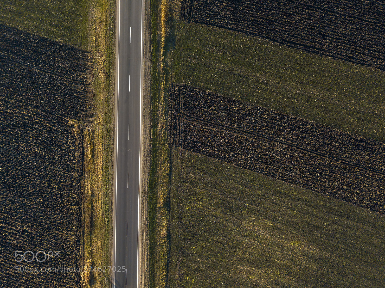 DJI FC220 sample photo. Aerial view of empty photography