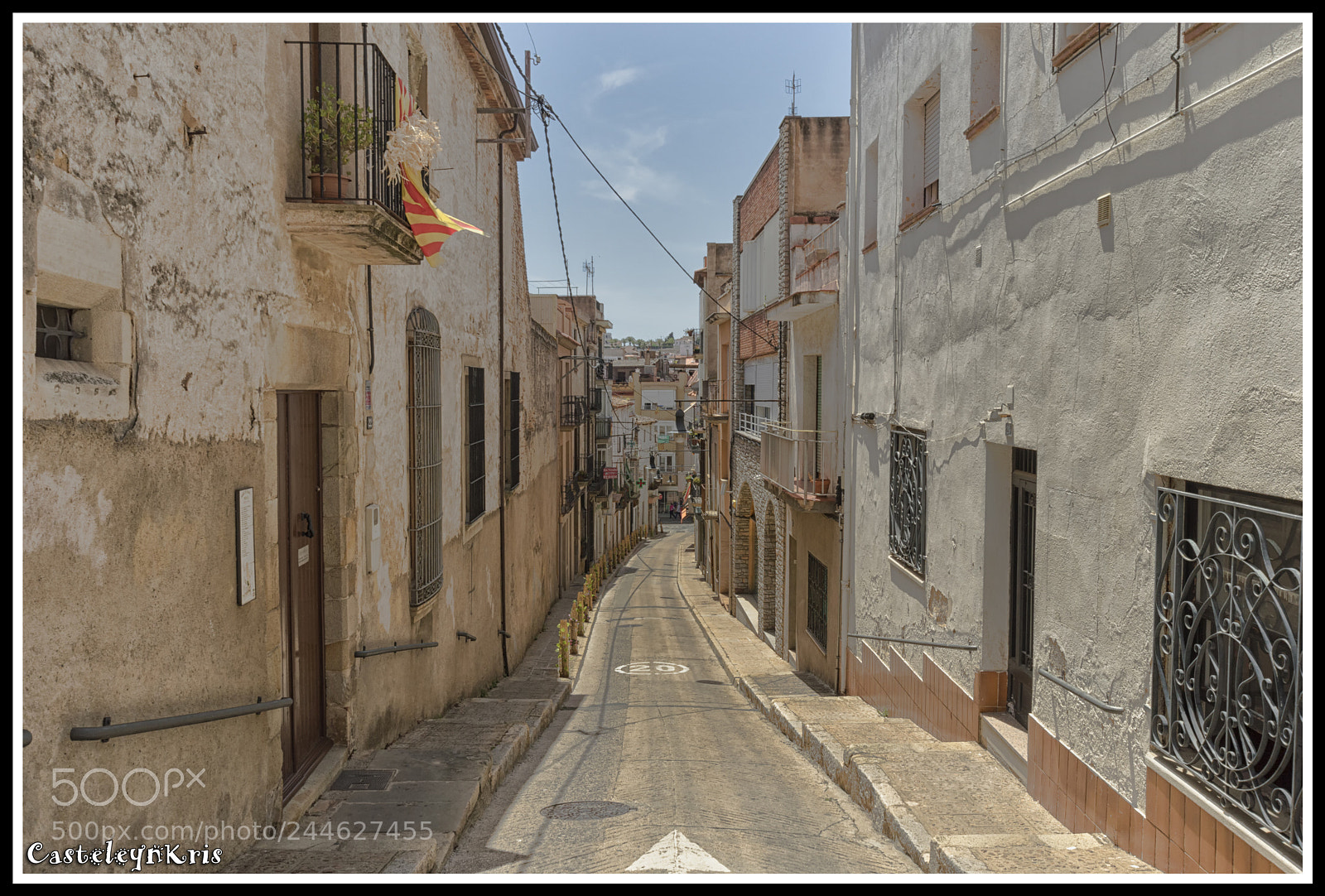 Nikon D3200 sample photo. Streets of blanes photography