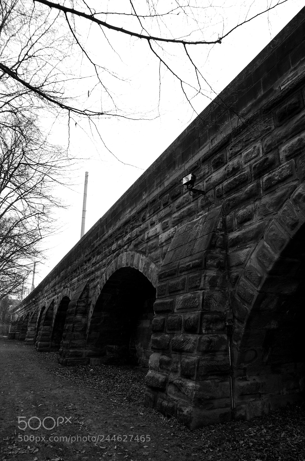 Pentax K-5 IIs sample photo. Dark bridge photography