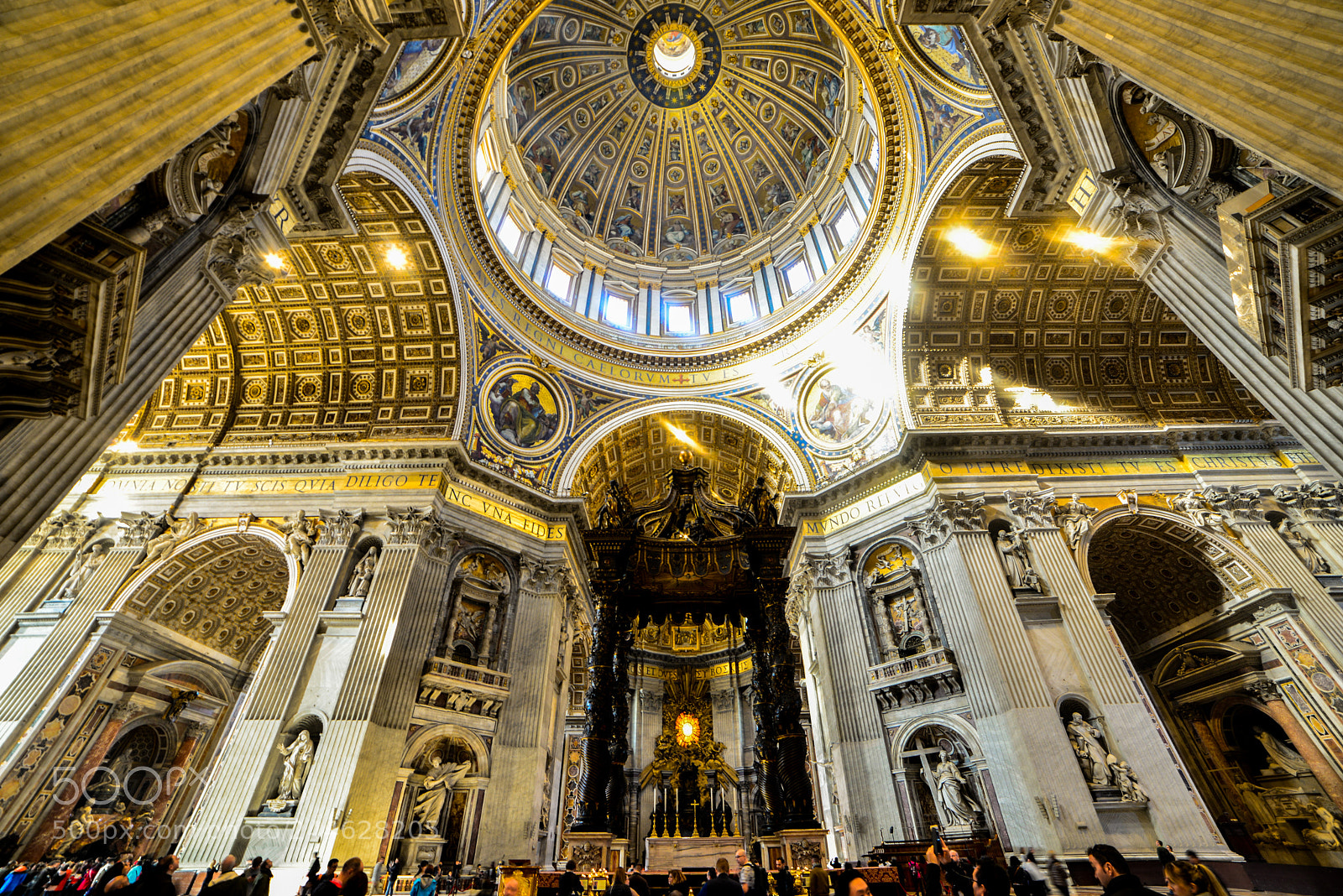 Nikon D610 sample photo. From saint peter's basilica,vatican photography