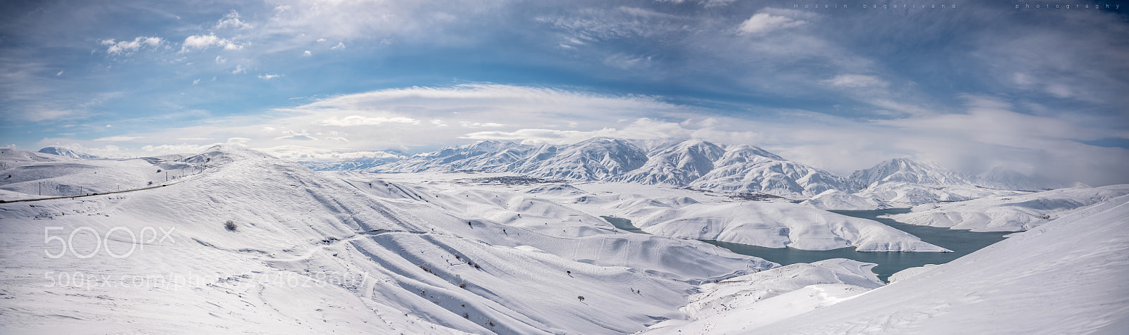Sony a7R III sample photo. Snowed mountain photography