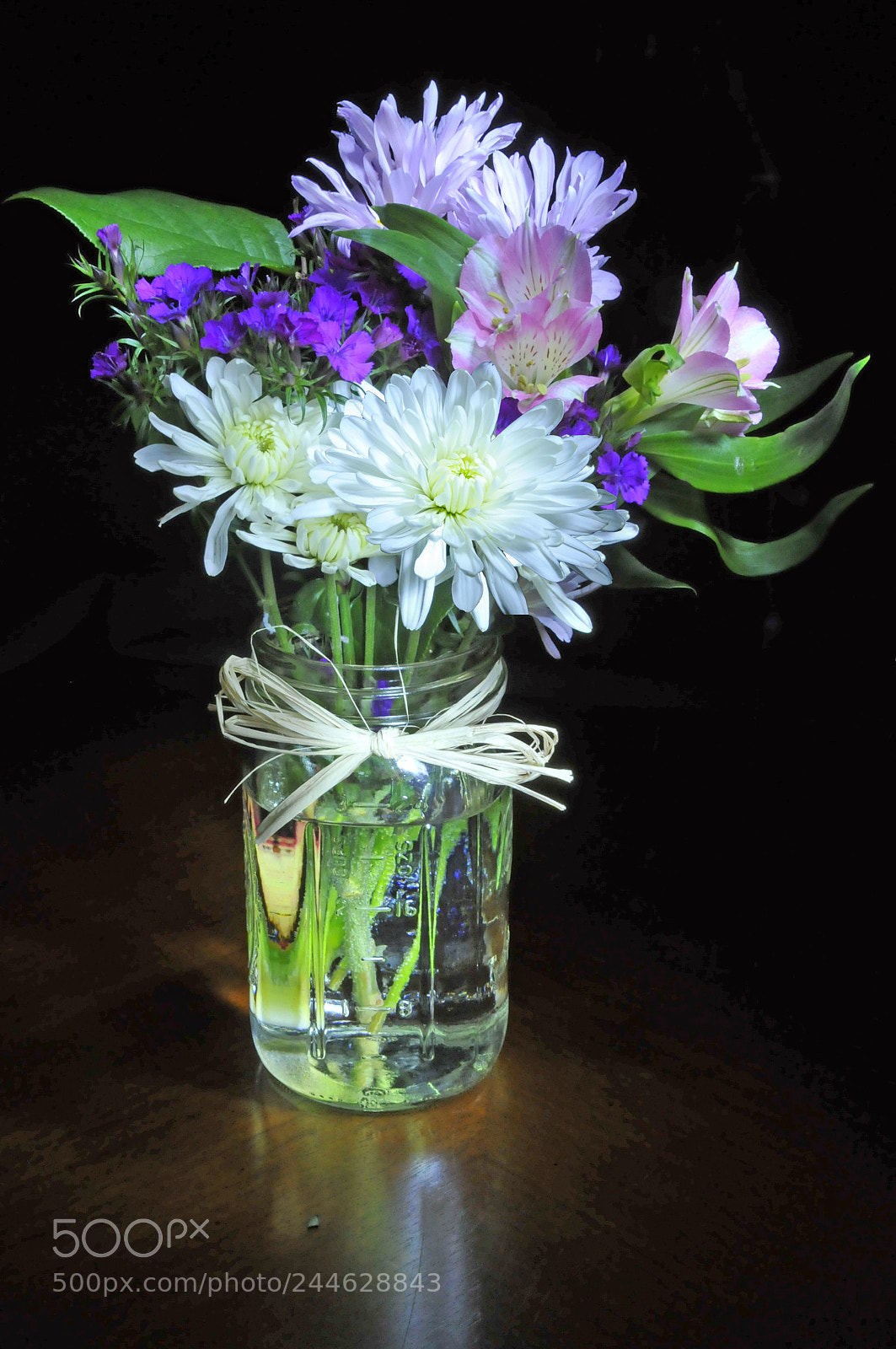 Nikon D300 sample photo. Mason jar photography
