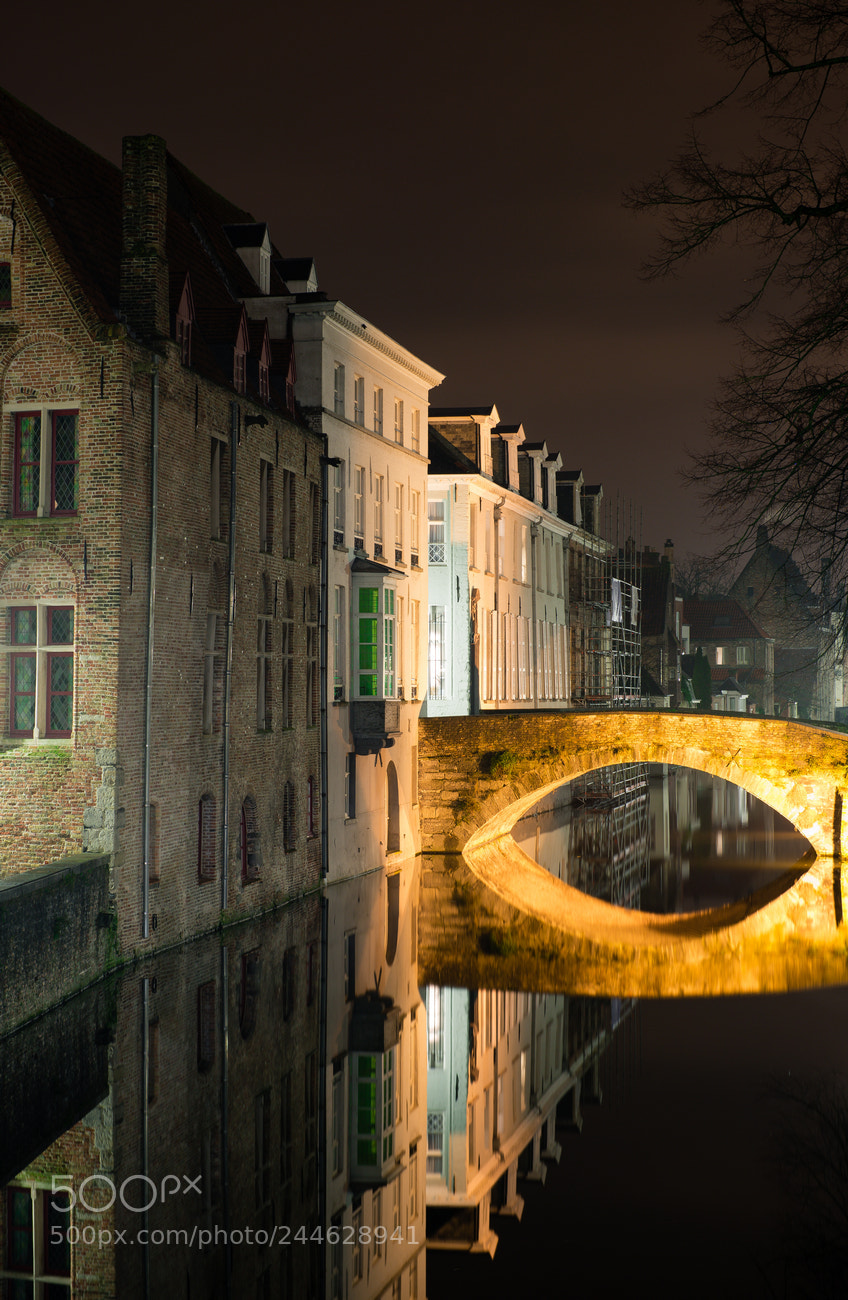 Nikon D610 sample photo. City at night photography