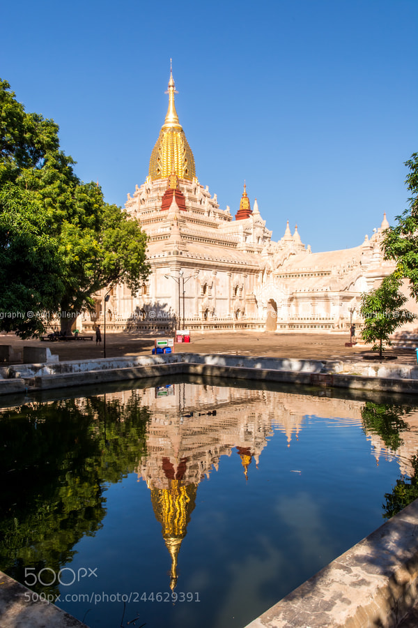 Nikon D7100 sample photo. Ananda temple in bagan photography