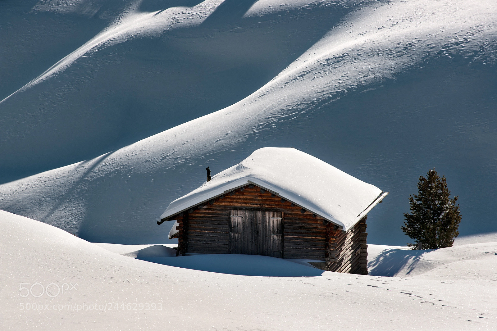 Sony Alpha DSLR-A900 sample photo. Snow valley photography