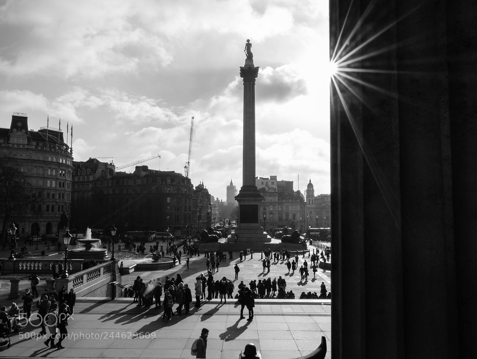 Panasonic Lumix DMC-LX100 sample photo. Trafalgar square photography