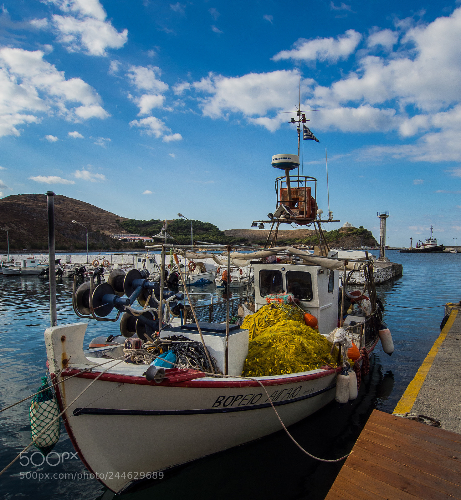 Olympus OM-D E-M5 sample photo. Local fishing boat photography