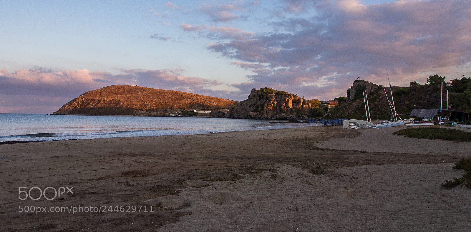 Olympus OM-D E-M5 sample photo. Lemnos beach photography