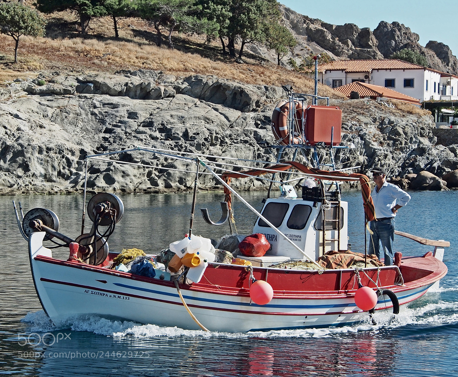 Olympus OM-D E-M5 sample photo. Local fishing boat photography