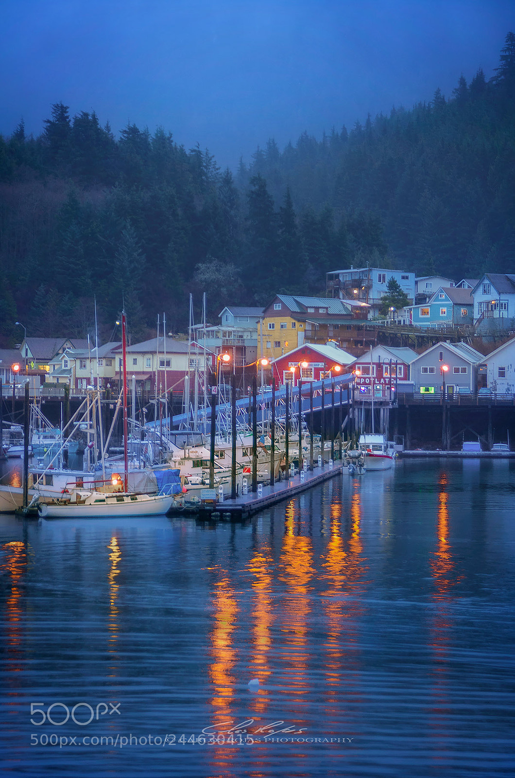 Pentax K-5 sample photo. Ketchikan blues photography