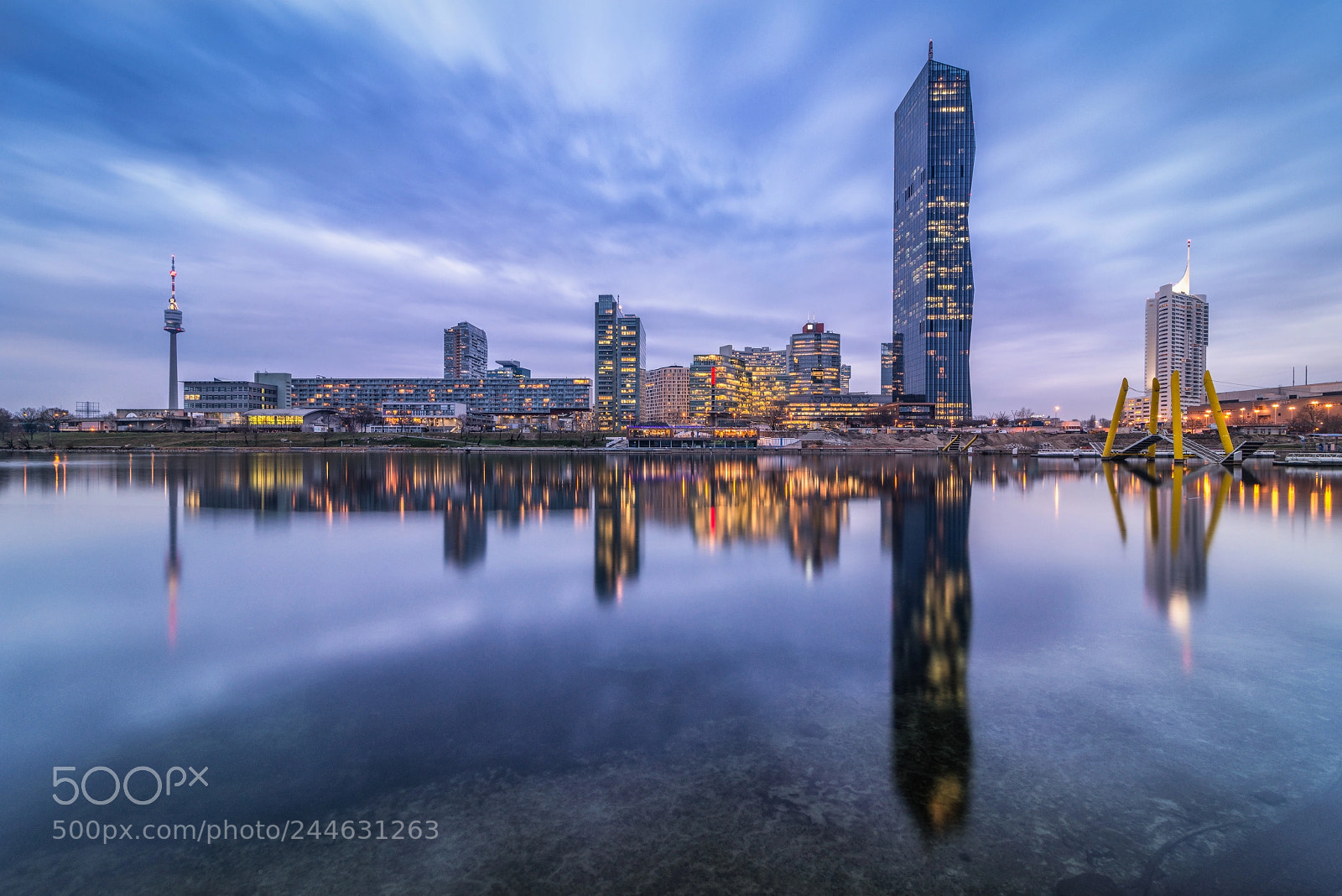 Nikon D800 sample photo. Vienna´s skyline photography