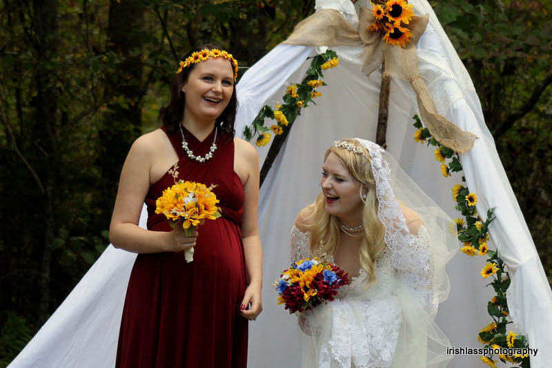 Canon EF 75-300mm f/4-5.6 USM sample photo. Sisters . no idea what was so funny but my daughte ... photography