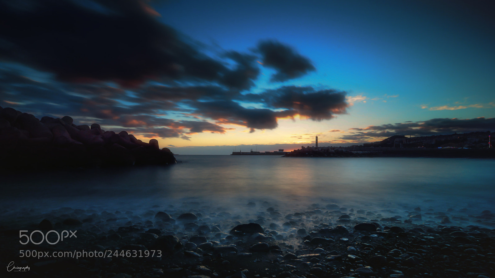 Nikon D7100 sample photo. Funchal sunset photography