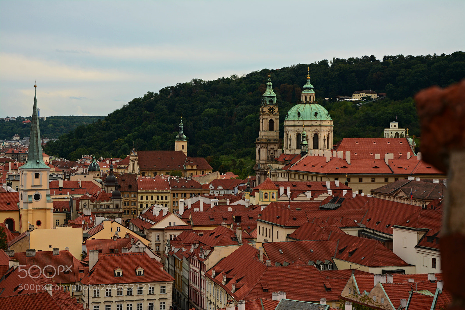 Nikon D7100 sample photo. Over the prague roofs photography
