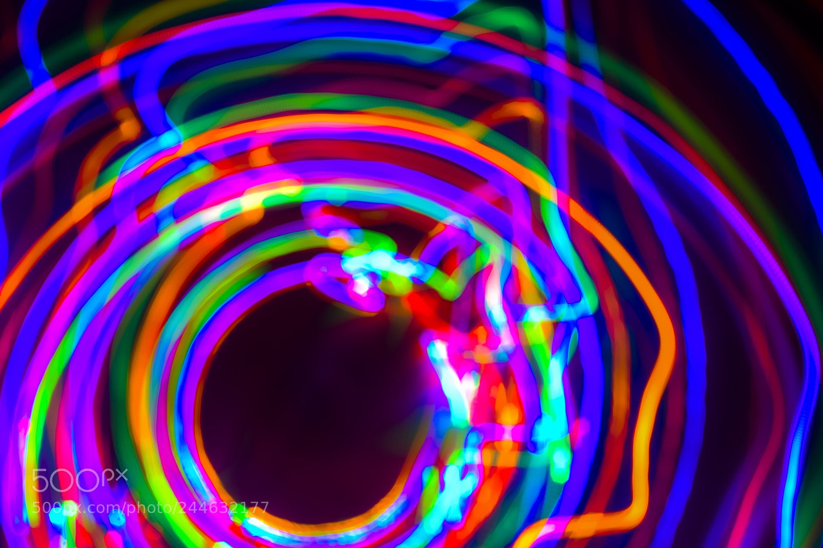 Nikon D500 sample photo. Neon led long exposure photography