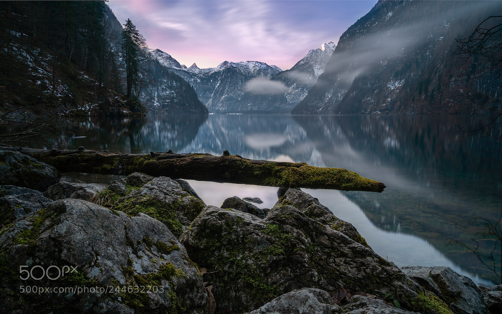 Sony a7R III sample photo. Königssee dawn photography