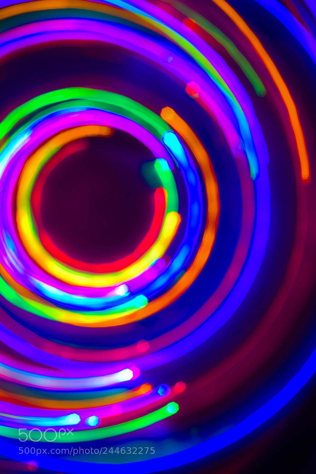 Nikon D500 sample photo. Neon led long exposure photography