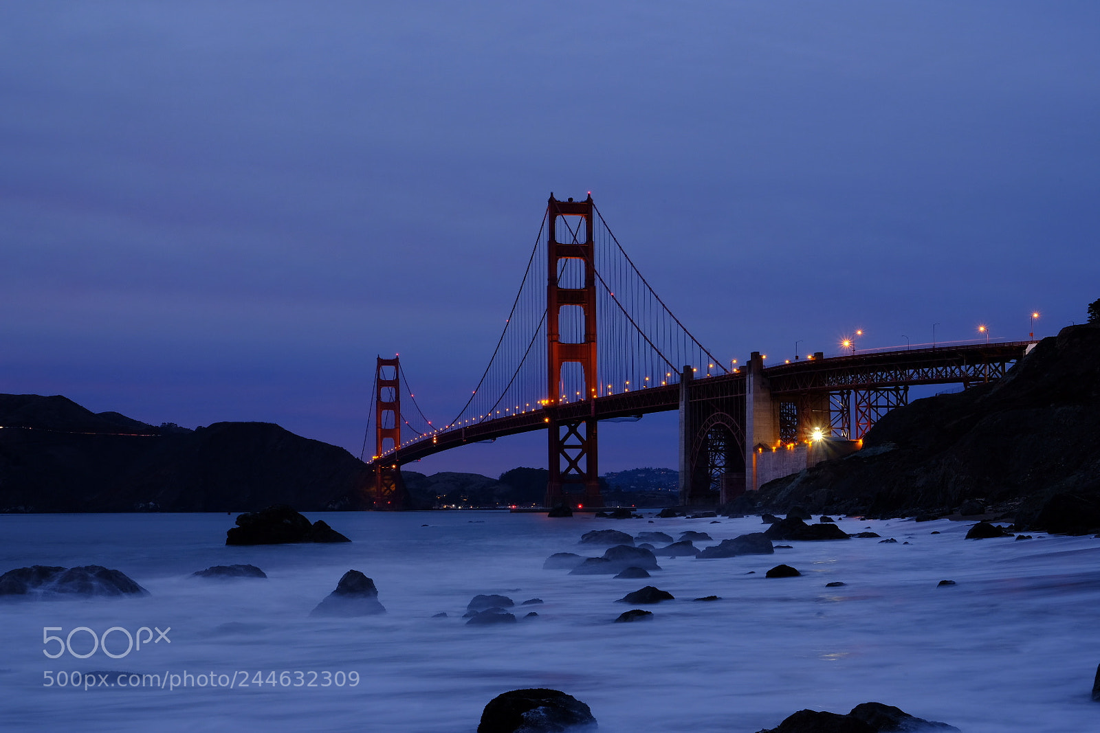 Fujifilm X-T2 sample photo. Golden gate bridge, at photography