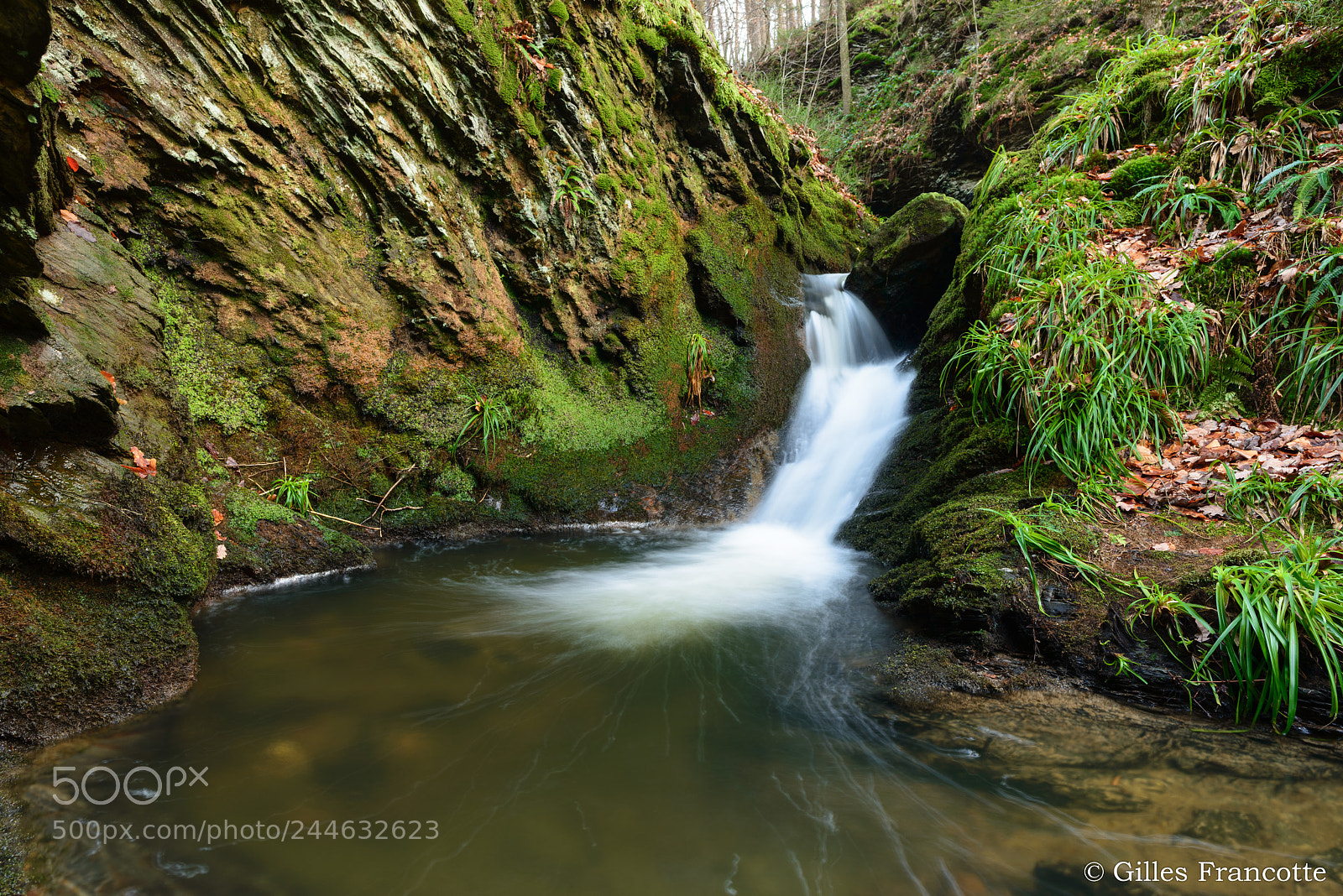 Nikon D800 sample photo. Waterfall photography