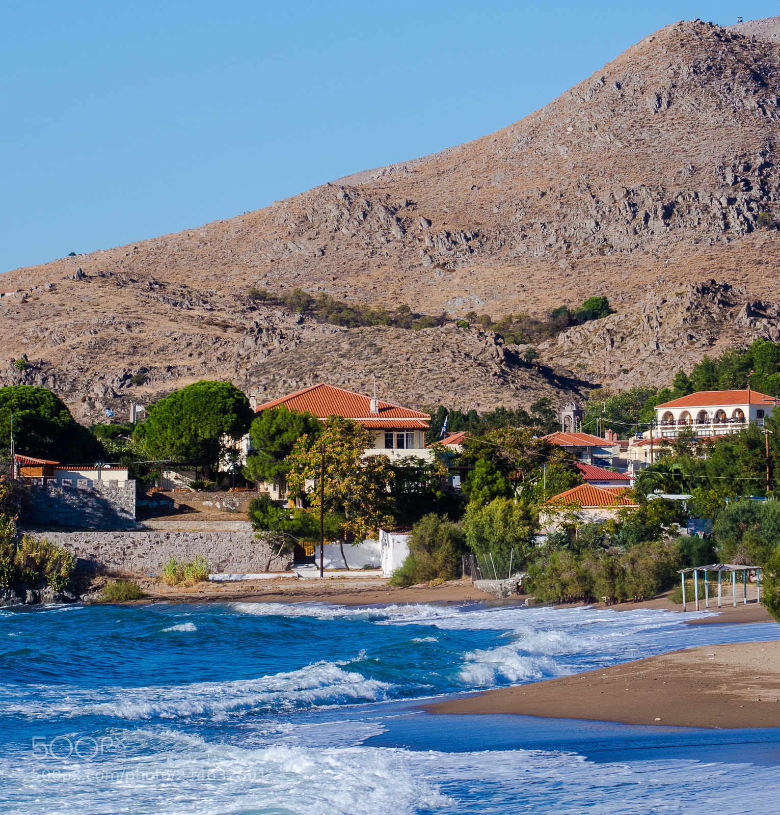 Olympus OM-D E-M5 sample photo. Romeikos gialos beach photography