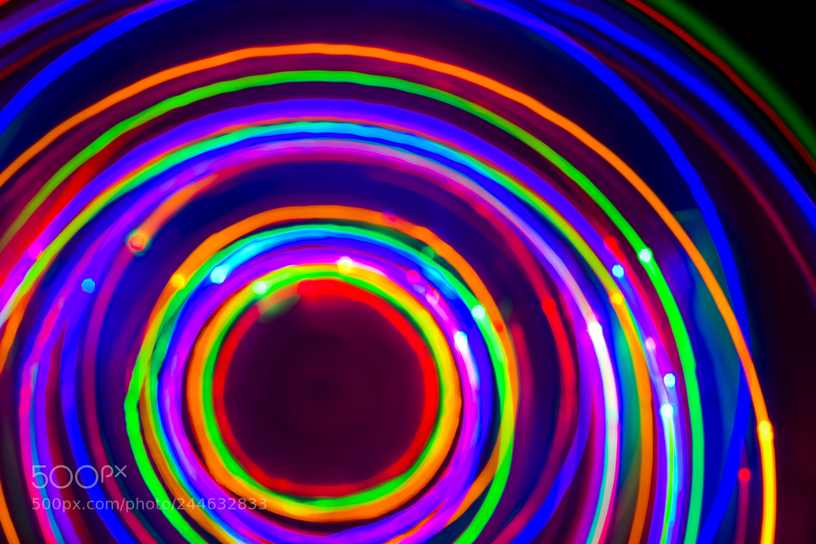 Nikon D500 sample photo. Neon led long exposure photography