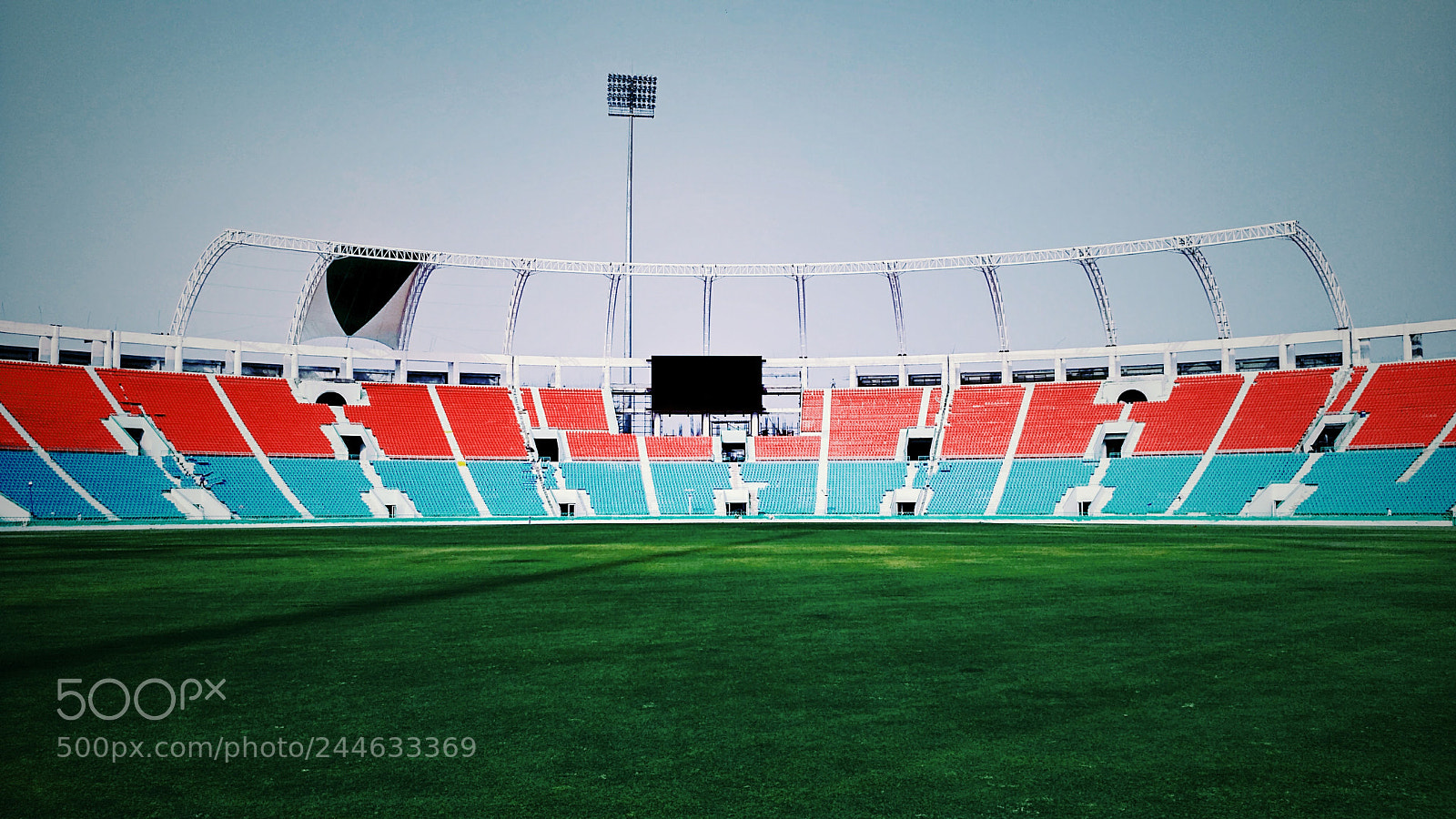 Xiaomi Redmi 3S sample photo. International cricket stadium, lucknow photography