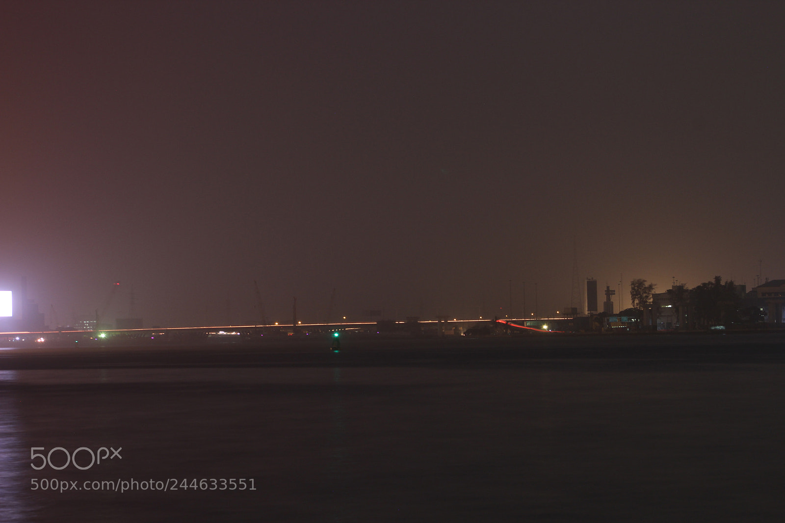 Canon EOS 1300D (EOS Rebel T6 / EOS Kiss X80) sample photo. Light trail on mainland photography
