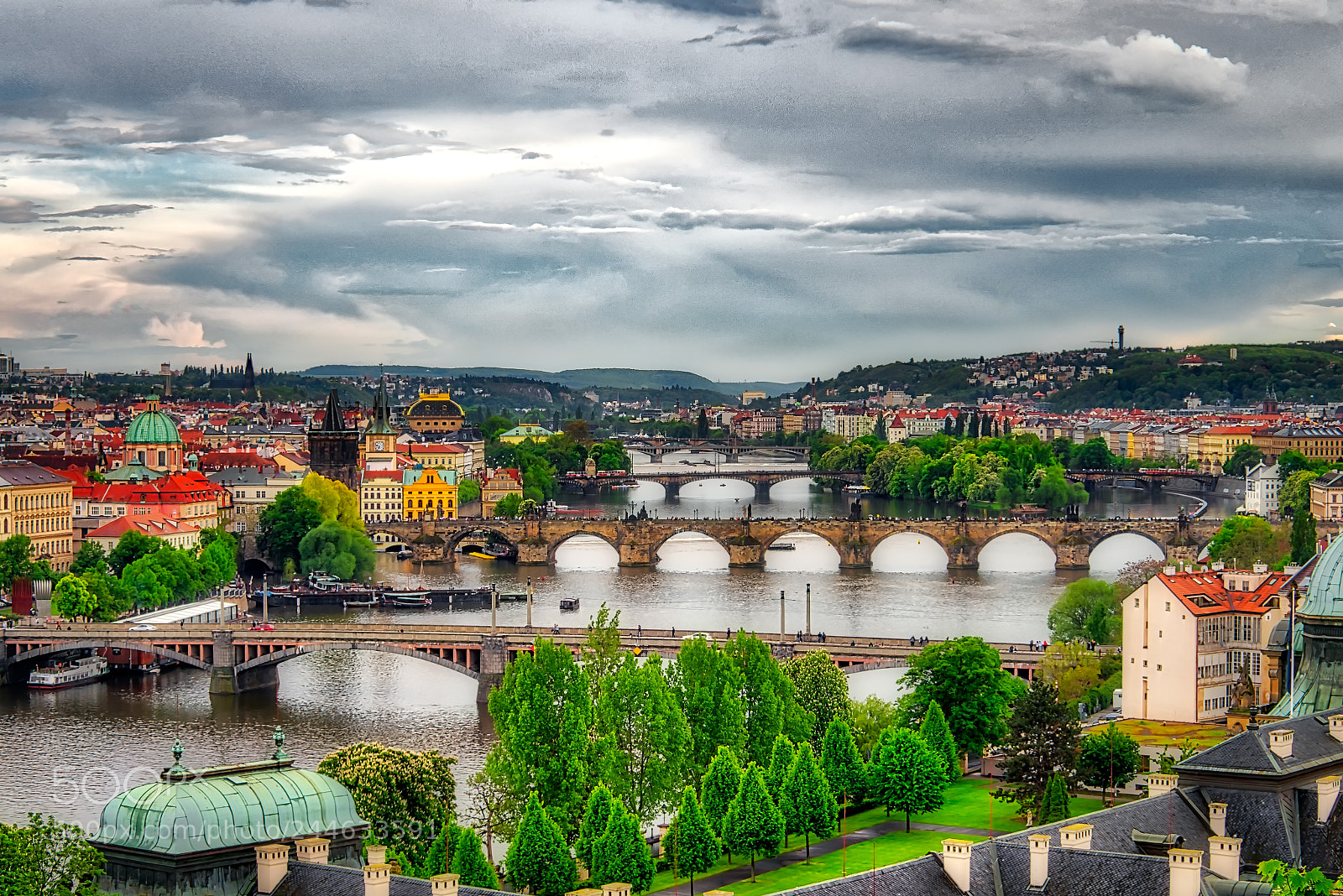 Nikon D810 sample photo. Prague and its bridges photography