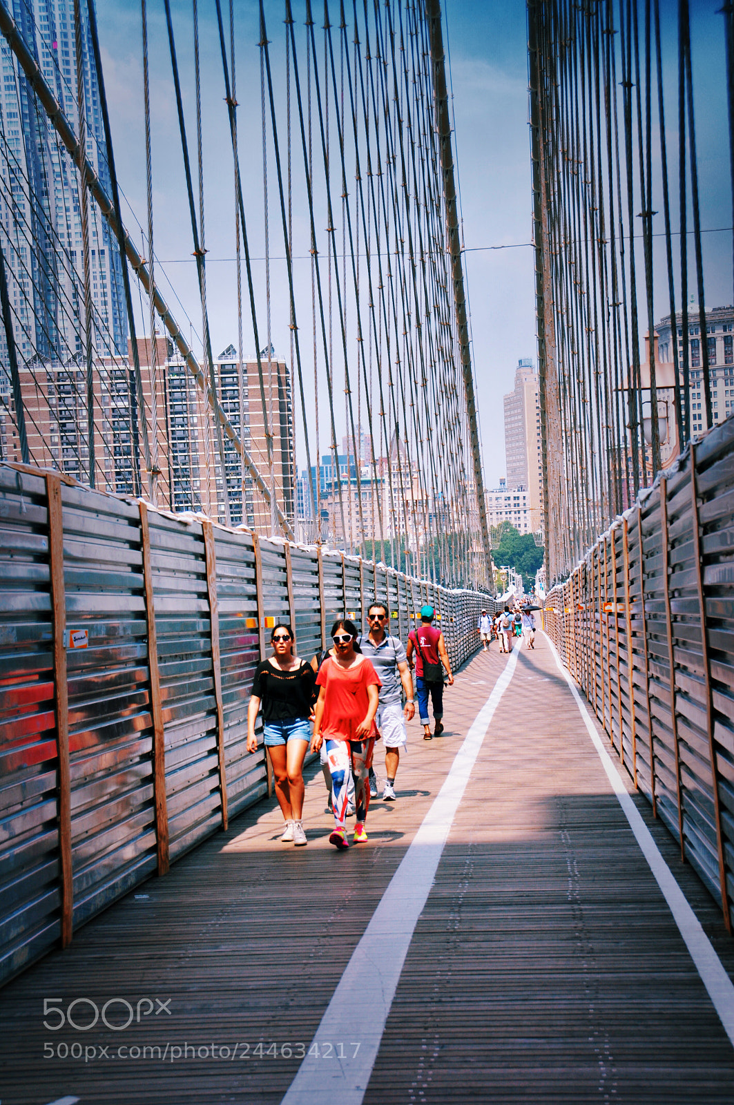 Nikon D300S sample photo. Crossing  the bridge photography
