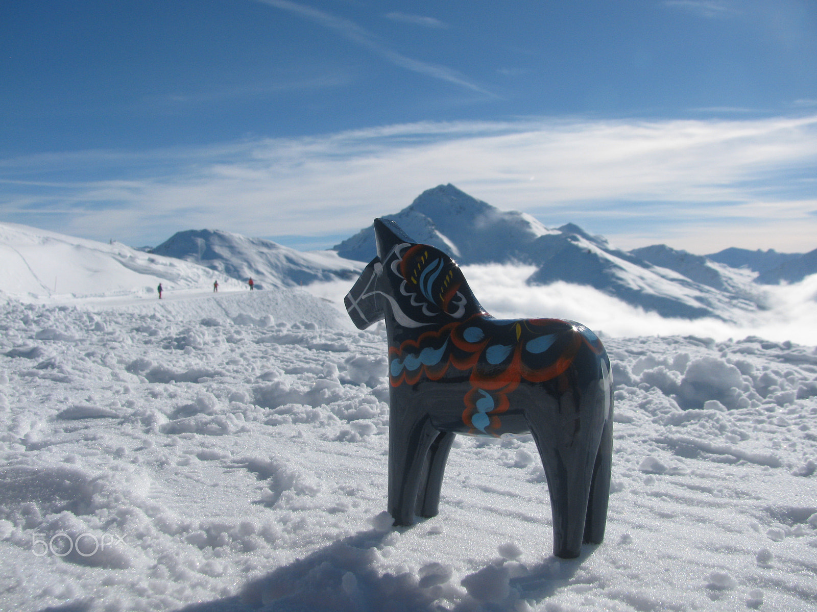 Canon PowerShot SX110 IS sample photo. The dala horse who emigrated to france photography